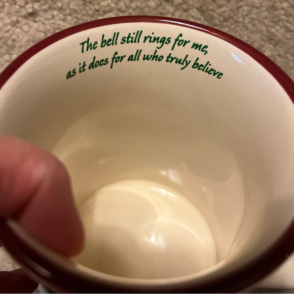 The Polar Express Tankard Mug with 3D Train -  “Believe” - Picture 6 of 7